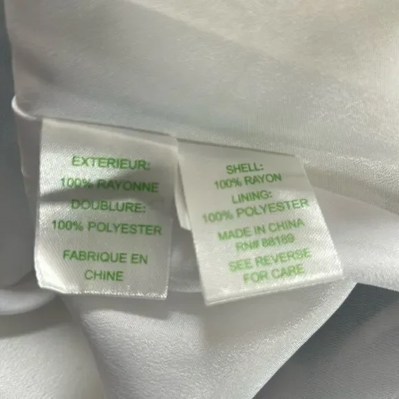 Lilly Pulitzer Women's Resort White Tipsy Tusk Sleeveless Dress l XL extra large - Picture 4 of 9